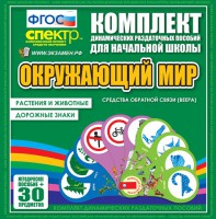 Динамические раздаточные пособия. Окружающий мир (веера). Животные и растения, дорожные знаки. - fgospostavki.ru - Мурманск