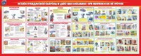Стенд "Уголок гражданской обороны и действия населения в чрезвычайных ситуациях" - fgospostavki.ru - Мурманск