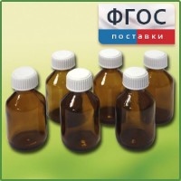 Набор склянок для растворов реактивов 30 миллилитров (6 штук) - fgospostavki.ru - Мурманск