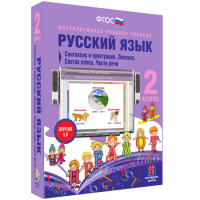 Русский язык 2 класс. Синтаксис и пунктуация. Лексика. Состав слова. Части речи - fgospostavki.ru - Мурманск