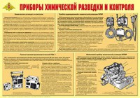 Плакат "Приборы химической разведки и контроля" - fgospostavki.ru - Мурманск