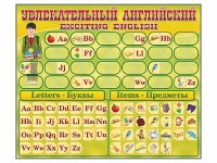 Комплект оборудования "Английский алфавит" с комплектом тематических магнитов - fgospostavki.ru - Мурманск