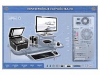 Электрифицированный информационный стенд-тренажер "Периферийные устройства персонального компьютера" с функцией контроля и обучения - fgospostavki.ru - Мурманск