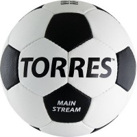 Мяч футбольный TORRES Main Stream (размер 4, синтетическая кожа, тренировочный) - fgospostavki.ru - Мурманск