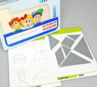 Игровой набор "Танграм" (с комплектом карточек) - fgospostavki.ru - Мурманск