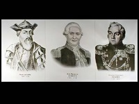Портреты путешественников (25 штук, формат А3) - fgospostavki.ru - Мурманск