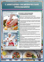 Стенд "Санитарно-гигиенические требования" - fgospostavki.ru - Мурманск
