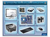 Электрифицированный учебно-информационный стенд "Устройство персонального компьютера" - fgospostavki.ru - Мурманск
