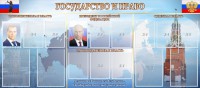 Стенд "Государство и право" - fgospostavki.ru - Мурманск
