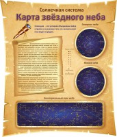 Стенд "Карта звездного неба" - fgospostavki.ru - Мурманск