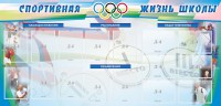 Стенд "Спортивная жизнь" Вариант 4 - fgospostavki.ru - Мурманск