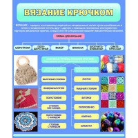 Стенд "Вязание крючком" - fgospostavki.ru - Мурманск