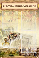 Стенд "Время, люди, события (классика)" - fgospostavki.ru - Мурманск