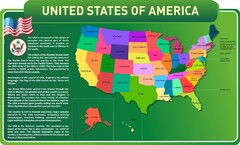 Стенд "United States Of America" - fgospostavki.ru - Мурманск