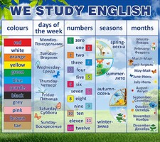 Стенд "We study english" - fgospostavki.ru - Мурманск