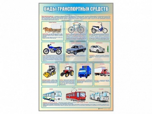 Стенд "Виды транспортных средств" - fgospostavki.ru - Мурманск