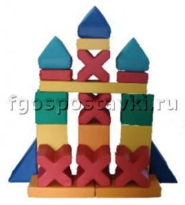 Мягкий модуль-конструктор "Башня" (21 элемент) - fgospostavki.ru - Мурманск