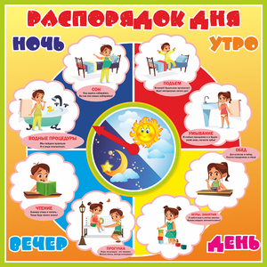 Стенд "Распорядок дня" - fgospostavki.ru - Мурманск