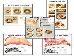 Плакаты ПРОФТЕХ "Кулинарные рецепты" (17 пл, винил, 70х100) - fgospostavki.ru - Мурманск