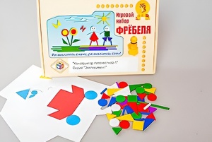 Игровой набор Фребеля "Конструктор плоскостной-1" (Серия "Эксперимент") - fgospostavki.ru - Мурманск