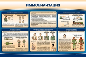 Стенд "Иммобилизация" - fgospostavki.ru - Мурманск