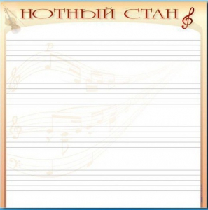 Доска магнитно-маркерная "Нотный стан" - fgospostavki.ru - Мурманск