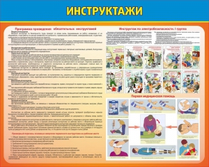 Стенд "Инструктажи" - fgospostavki.ru - Мурманск