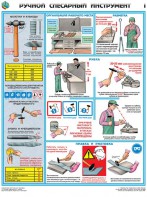 Комплект плакатов "Ручной слесарный инструмент" - fgospostavki.ru - Мурманск