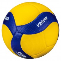 Мяч волейбольный Mikasa V200W (размер 5, синтетическая кожа, профессиональный) - fgospostavki.ru - Мурманск
