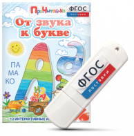 Игры для знакомства с буквами и звуками "От звука к букве" на USB - носителе - fgospostavki.ru - Мурманск