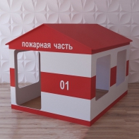 Детский игровой домик «Пожарная служба» - fgospostavki.ru - Мурманск