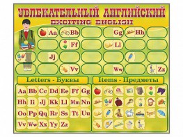 Комплект оборудования "Английский алфавит" с комплектом тематических магнитов - fgospostavki.ru - Мурманск
