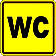 Тактильный знак (WC) 100х100 - fgospostavki.ru - Мурманск