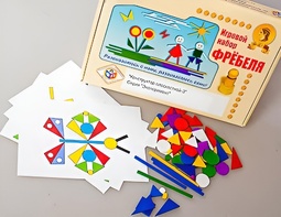 Игровой набор Фребеля "Конструктор плоскостной-3" (Серия "Эксперимент") - fgospostavki.ru - Мурманск