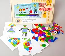 Игровой набор Фребеля "Конструктор плоскостной-4" (Серия "Эксперимент") - fgospostavki.ru - Мурманск