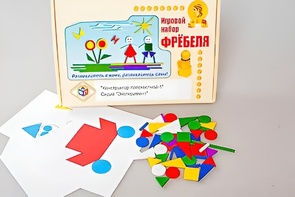 Игровой набор Фребеля "Конструктор плоскостной-1" (Серия "Эксперимент") - fgospostavki.ru - Мурманск