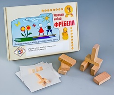 Игровой набор Фребеля "Кирпичики" (серия "Эксперимент") - fgospostavki.ru - Мурманск