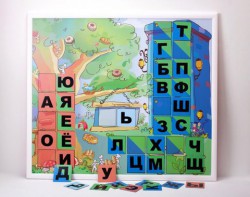 Магнитная доска "Город букв" - fgospostavki.ru - Мурманск