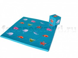Игровой мат "Море" с кубиком - fgospostavki.ru - Мурманск