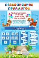 Стенд "Правописание предлогов" - fgospostavki.ru - Мурманск