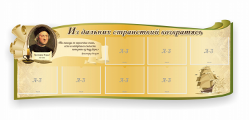 Стенд резной "Из дальних странствий возвратясь" - fgospostavki.ru - Мурманск