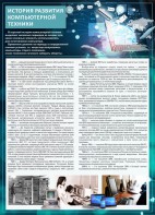 Стенд "История развития компьютерной техники" Вариант 1 - fgospostavki.ru - Мурманск