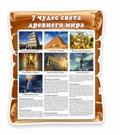 Стенд "Семь чудес света" - fgospostavki.ru - Мурманск