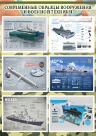 Стенд "Современные образцы вооружения РФ" Вариант 4 - fgospostavki.ru - Мурманск
