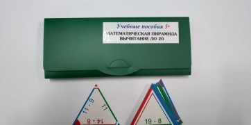 Математическая пирамида «Вычитание до 20» - fgospostavki.ru - Мурманск