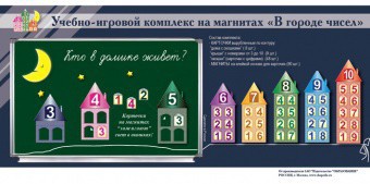 "В городе чисел". Для лучшего понимания и запоминания состава чисел первого десятка - fgospostavki.ru - Мурманск