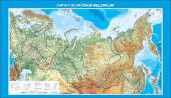 Стенд "Карта Российской федерации" - fgospostavki.ru - Мурманск