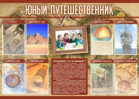 Стенд "Юный путешественник" - fgospostavki.ru - Мурманск