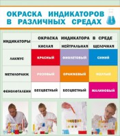 Стенд "Окраска индикаторов в различных средах" - fgospostavki.ru - Мурманск