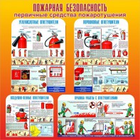 Стенд "Пожарная безопасность" Вариант 2 - fgospostavki.ru - Мурманск